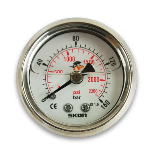124 Series Pressure Gauge 1.5” Rear Entry