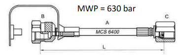 Test Point Hose 2mm ID