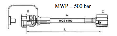 Test Point Hose 4mm ID