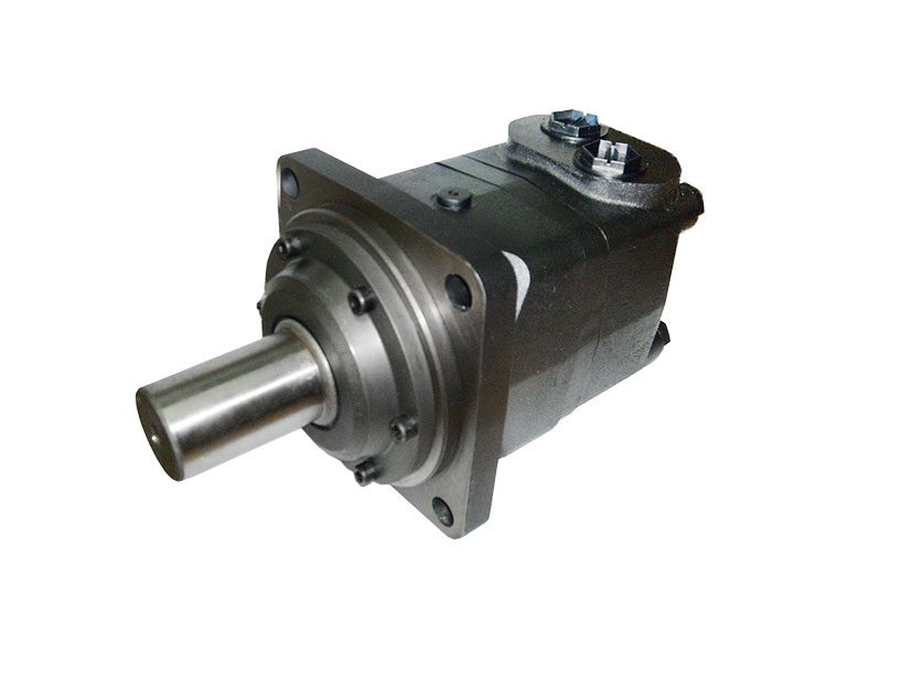 BMV Series Geroler Motors - 4 Bolt Square Mount - 50mm Straight Keyed Shaft