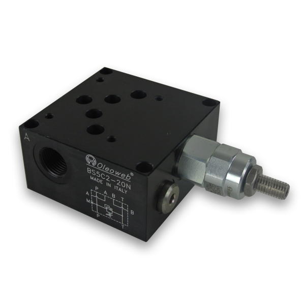 EA10 Series Cetop 5 Manifold Subplate with Relief