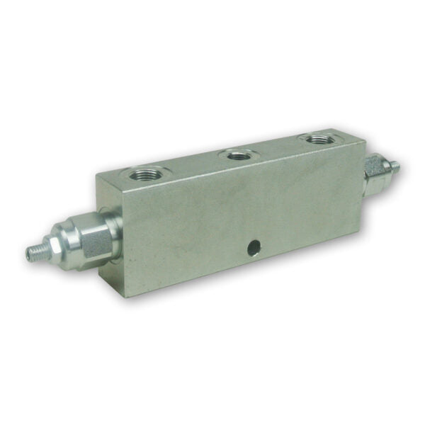 Dual Counter Balance Valve Internal Vent, Brake Release Shuttle
