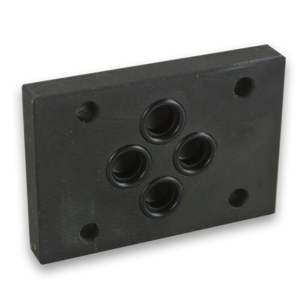 ES06 Series Cetop 3 Crossover Plate, Subplate & End Plate