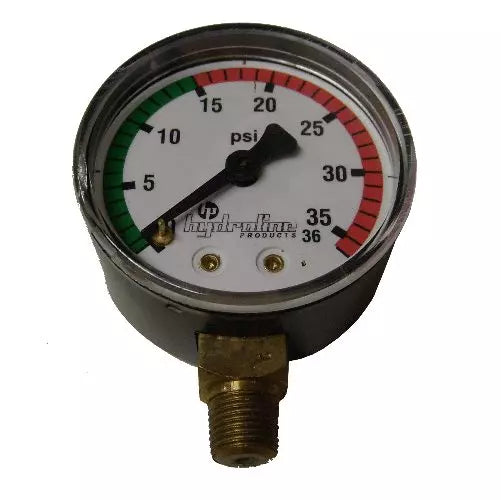 GR-50 Filter Pressure Indicator 50mm Bottom Entry
