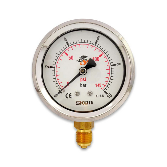 ILX6305 Series Pressure Gauge 2.5” Radial Entry - 1/4” BSPP
