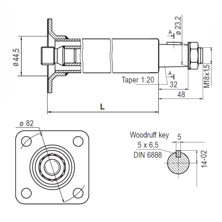 KK Series Steering Column & Shaft Journal