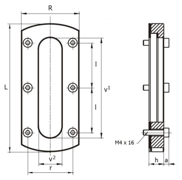 LVF Series Flanged Vertical Level Gauge
