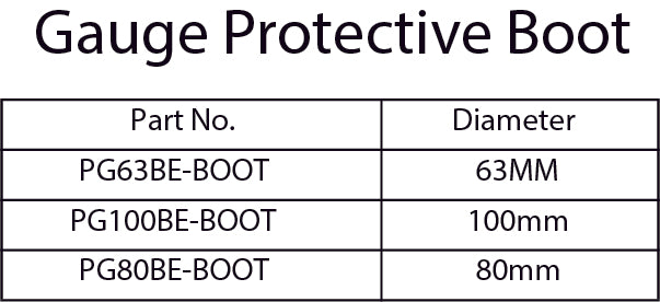 Gauge Protective Boot