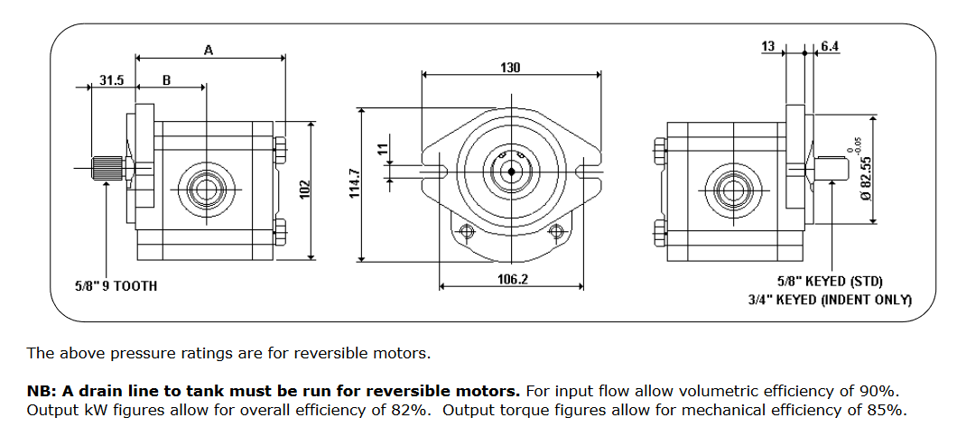 PLM20 - Group 2 SAE-A 2-Bolt
