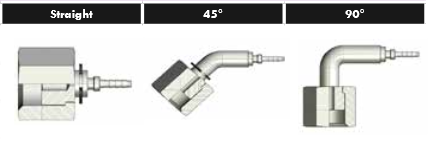 599 Series Tails - ORFS Female Thread