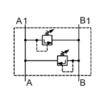 KP Series Cross Line Relief Valve