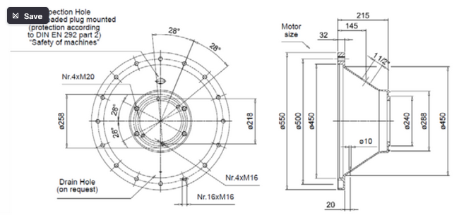 BMT Series Bell Housings - Electric Motor Base