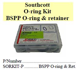 BSPP O-Ring & Retainer Seal Kit