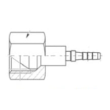 381 Series Tails - 60° Cone Connection BSPP