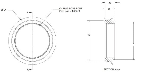 SGWN Series Sight Gauge Weld Flanges