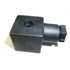 18209N Din Plug Connector - Black