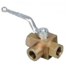 KHB3K-G12 3 Port 1/2" BSPP Ball Valve