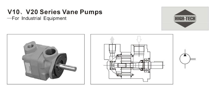 V10 Series Standard Vane Pumps for Industrial Use