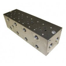 THMC3P4SC Manifold Cetop 3 Parallel 4 Station Steel