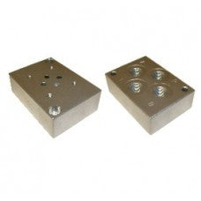THSPC3BS Subplate Cetop 3 3/8"BSPP Bottom Ports Steel