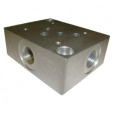 THSPC5SA Subplate Cetop 5 1/2"BSPP Side Ports Alloy