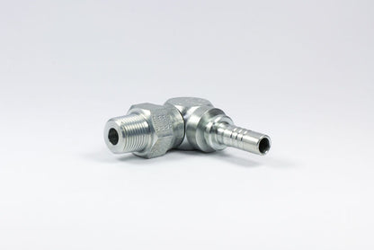 S Series BSPT 90 Close Swivel Male