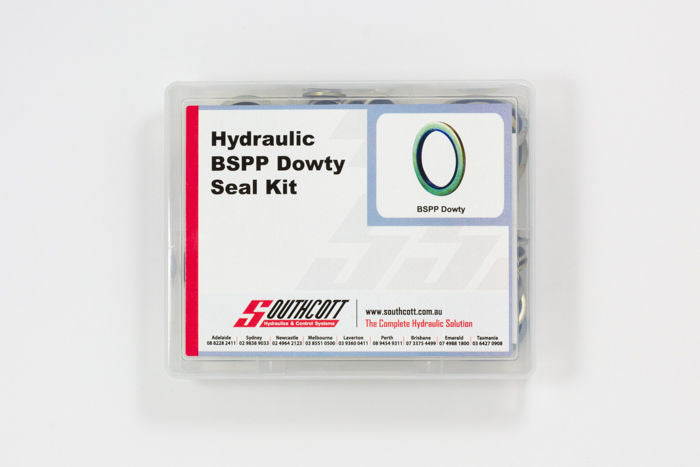 Gates Hydraulic Dowty Seal #2 1/8 BSP - Bonded Seal For British Pipe - 5 Pack