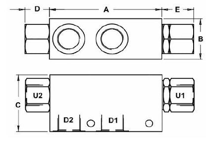 VBP Pilot Operated Check Valves