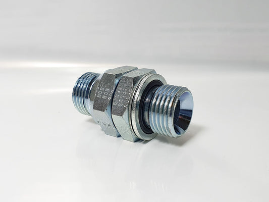Nipple BSPP x BSPP Encapsulated/Adjustable