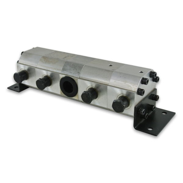 1FDF Series 4-Way Rotary Gear Flow Dividers, Differential Relief