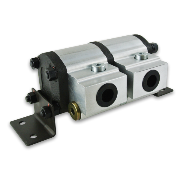 1FDF Series 2-Way Rotary Gear Flow Dividers, Differential Relief