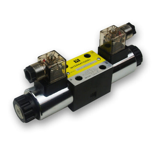 4WE6 Series Cetop 3 Directional Control Valve - 3 Position -  Solenoid Operated