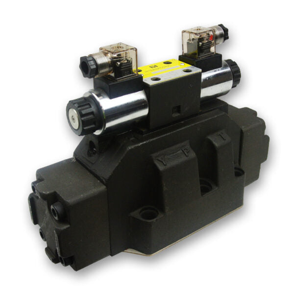 4WEH Series Cetop 8 Directional Control Valve 3 Position Pilot Operated via Solenoid Valve - Standard Internal Pilot/Drain