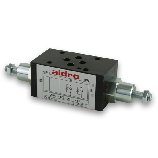 AM3-FX Series Flow Control Modular Valve (Meter In)