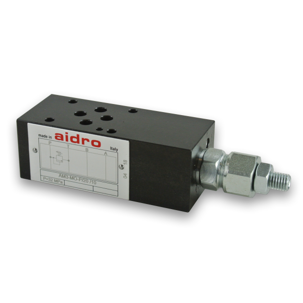 AM3-MO Direct Acting Pressure Relief Modular Valves