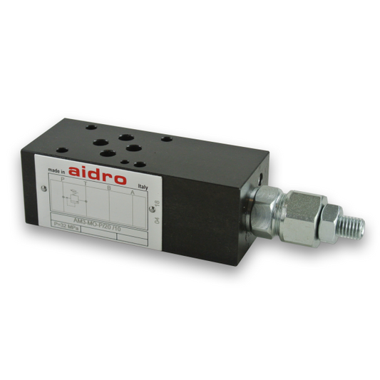 AM3-MO Direct Acting Pressure Relief Modular Valves