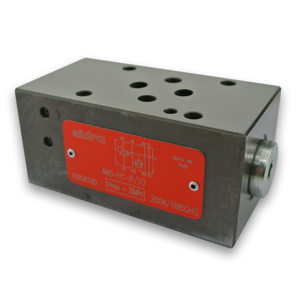 AM3-PC Series 2-Way Pressure Compensator Modular Valve (Meter In) - Oil ...