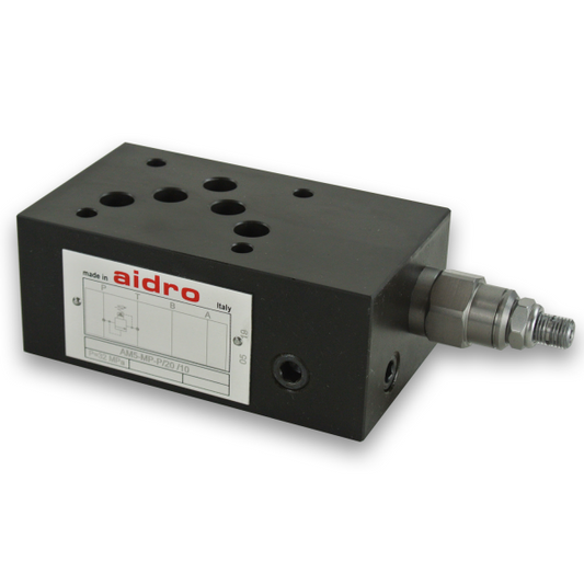 AM5-MP Series Pilot Operated Pressure Relief Modular Valve