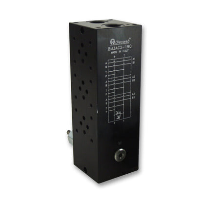 BM Series Cetop 3 Bar Manifold with Relief Valve