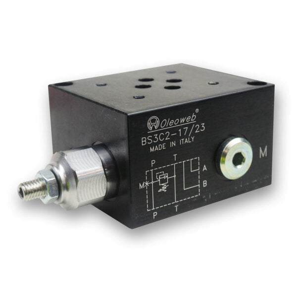 EA06 Series Cetop 3 Manifold Subplate with Relief Valve