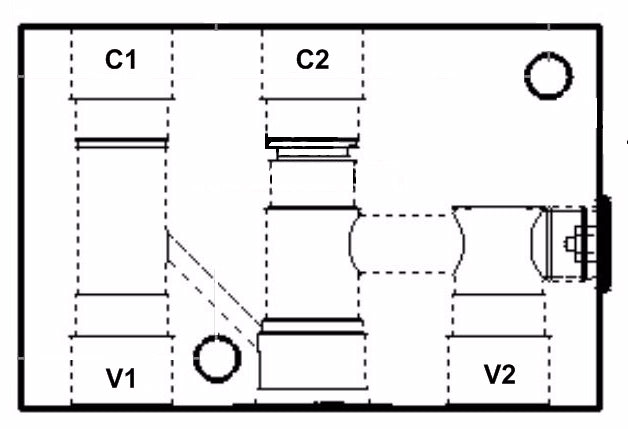 Inline Ported Bodies for Cartridge Valves