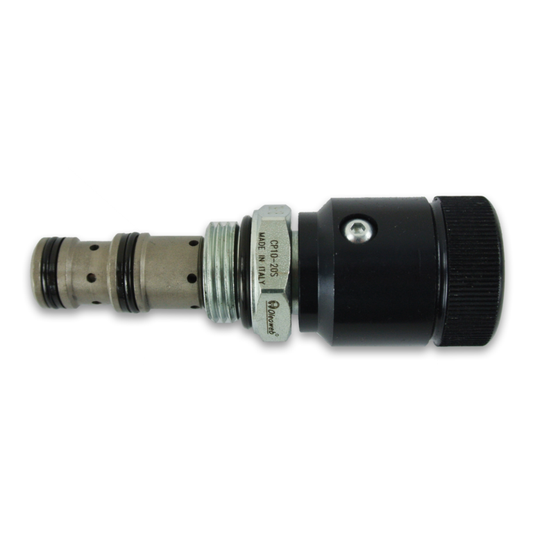 CP Series Priority Flow Control Cartridge Valve Pressure Compensated