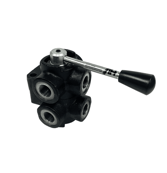 D6 Series 6 Way Selector Valves - Open & Closed Centre