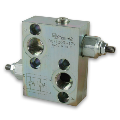 DC Series Cross Line Relief Valve