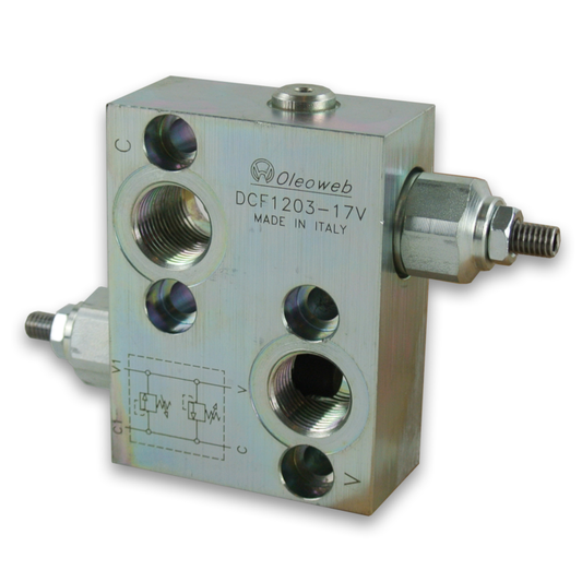 DC Series Cross Line Relief Valve