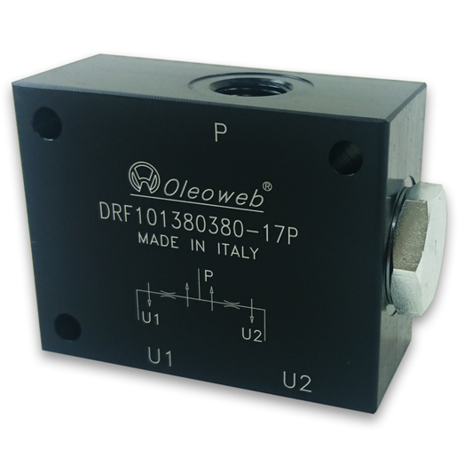 DRF/FPFDS Series Cartridge Flow Dividers & Combiners