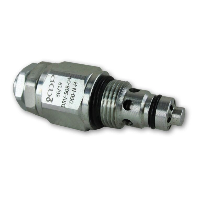 VMD/DRV Series Cartridge Relief Valve SAE 08-2 Cavity