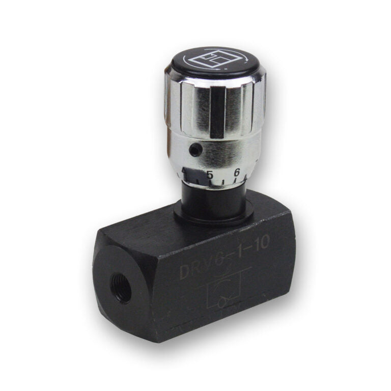 DRV Series Needle Flow Control Valve with Reverse Flow Check