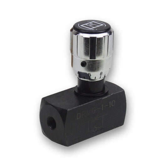 DRV Series Needle Flow Control Valve with Reverse Flow Check
