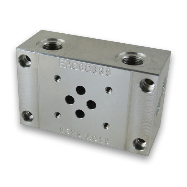 EA06 Series Cetop 3 Manifold Subplate without Relief Valve - Oil Solutions